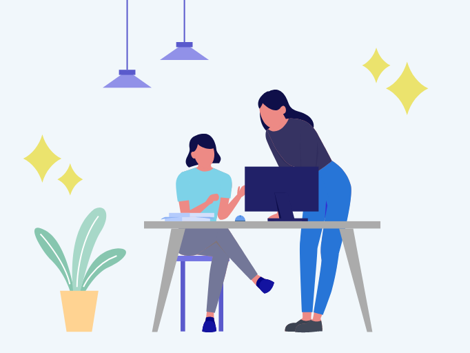 イラスト:オフィス系企業誘致促進補助金(情報関連産業)