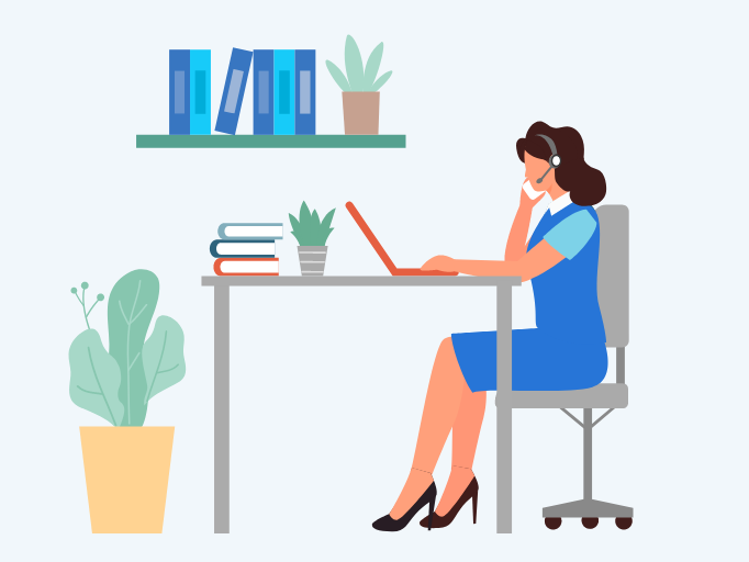 イラスト:オフィス系企業誘致促進補助金(BPO、コールセンター業)